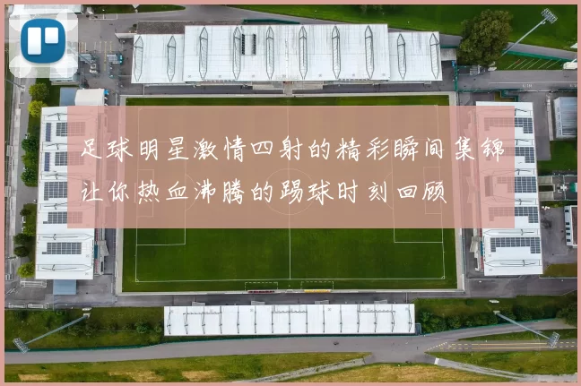 足球明星激情四射的精彩瞬间集锦让你热血沸腾的踢球时刻回顾