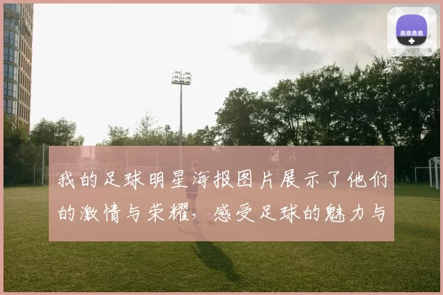 我的足球明星海报图片展示了他们的激情与荣耀，感受足球的魅力与梦想